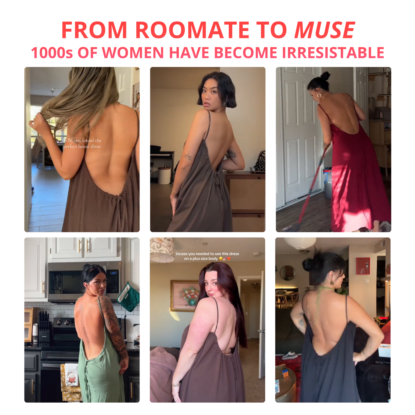 L’Après-Soir Backless Cami Dress