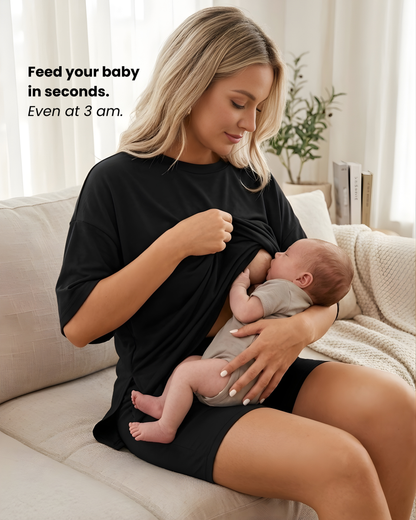 Made For Mama Cloud-Soft, Effortless Fit 2-Piece Set
