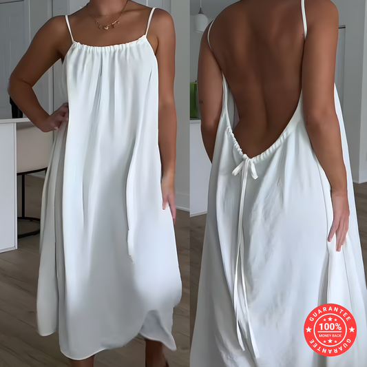 L’Après-Soir Backless Cami Dress
